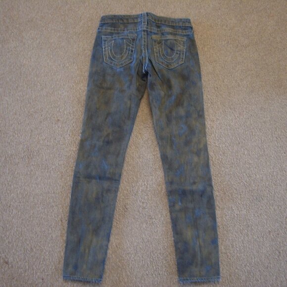 Like New Excellent Condition True Religion Women Jeans sz 27 Sales Sample - Picture 2 of 3
